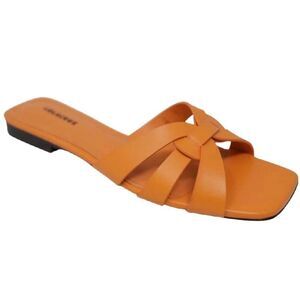 Lola Cruz Grosella Flat Slide Sandals – Women’s 39 (US 9)